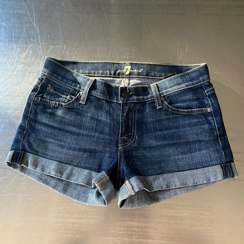 7 For All Mankind Denim Shorts